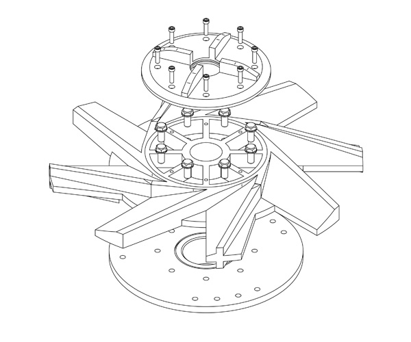 rotor B 300 de bx consistencia.Rs solucoes